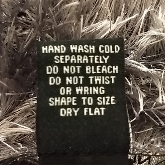 Grey fringed collar cardigan - Picture 6 of 6